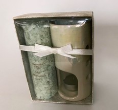 Pier One Aromatic Salt Burner Set Oceans Discontinued Aromatherapy - £22.50 GBP