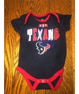 NFL Houston Texans One Piece Snaps-6-9 Months - $9.95