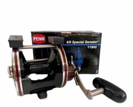 Penn 4/O Senator Trolling Super Level-wind Fishing Reel right hand rotation - £276.92 GBP
