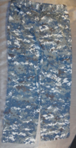Navy Blue Digital Camo Blueberry Uniform Youth Trousers Pants Kids Size 14 - £15.98 GBP