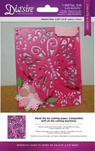 Diesire Create-A-Card A2 Card Size Die Lace Butterfly - £31.85 GBP