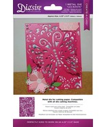 Diesire Create-A-Card A2 Card Size Die Lace Butterfly - $40.26