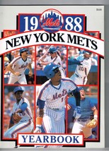 1988 MLB New York Mets Yearbook Baseball Strawberry Hernandez Carter Gooden - £35.30 GBP