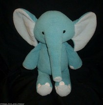 16" Big Circo Target Store Baby Blue Teal Gray Elephant Stuffed Animal Plush Toy - £22.51 GBP