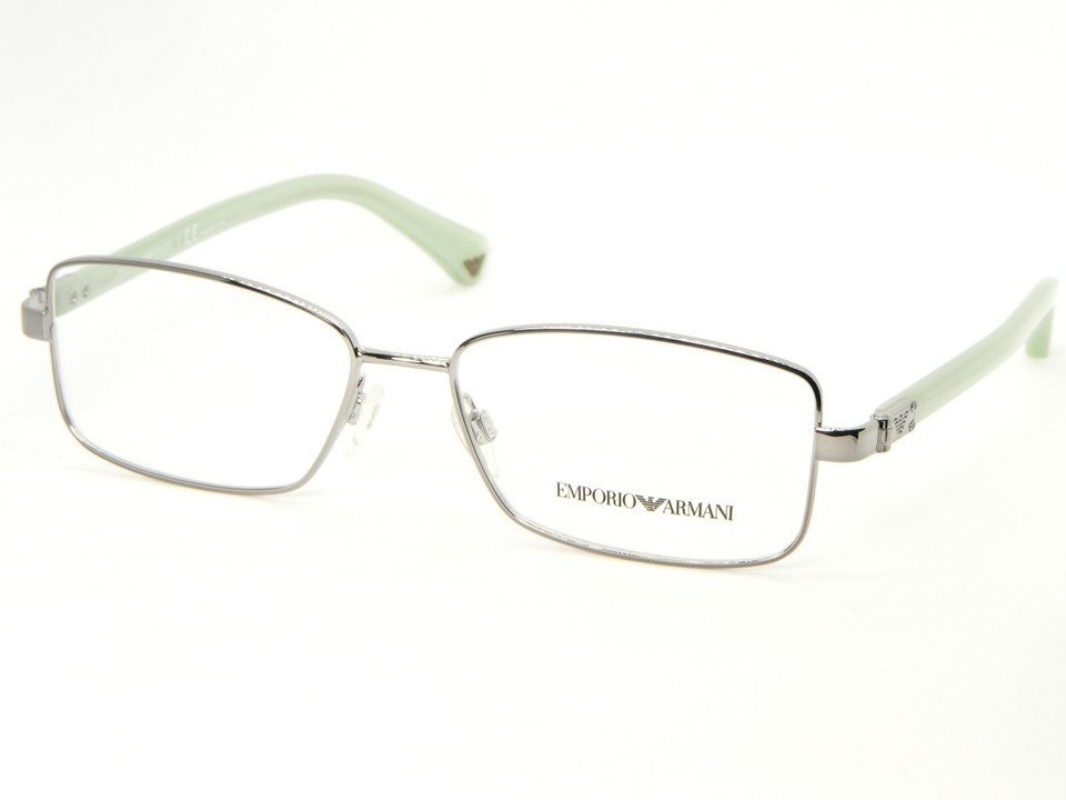 NEW EMPORIO ARMANI EA 1004 3010 GUNMETAL EYEGLASSES GLASSES FRAME 52-15-... - $49.50