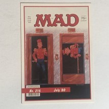Mad Magazine Trading Card 1992 #216 Joke And Dagger Department - £1.54 GBP