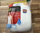 Hanes Tagless Tanks Men’s 10 Pack White Tank Tops Size Medium New In Pac... - $33.24