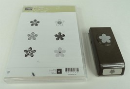 Stampin&#39; Up! Stamp &amp; Punch Set - Petite Petals - 100% Complete - £30.35 GBP