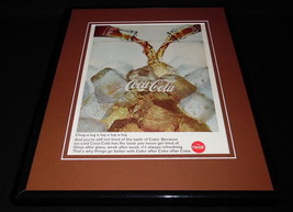 1966 Coca Cola Coke Chug a Lug 11x14 Framed ORIGINAL Vintage Advertisement - $44.54
