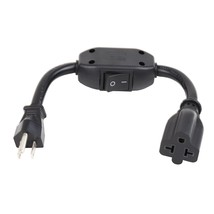 Heavy Duty On/Off Switch Extension Cord 12-Awg 15A Household Plug Male T... - $22.99