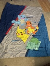 Pokemon Twin Size Comforter &amp; Sheet Set Reversible 8 PCS Pickachu - $34.60