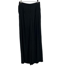ASTR The Label Black Wide Leg Textured Pants Size Small  - £19.03 GBP