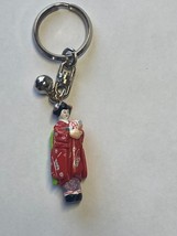 CUTE Japanese Kyoto Geisha Charm Key Chain - $5.10