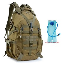 40L Camping Hi Backpack Men   Reflective Backpa Outdoor Travel Bags Molle 3P Cli - £95.59 GBP