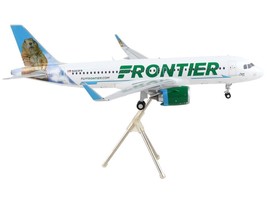 Airbus A320neo Commercial Aircraft &quot;Frontier Airlines - Poppy the Prairie Dog&quot; - £96.13 GBP