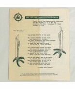 New York State Cooperative Extension Service Christmas Booklet Tips Poem... - $15.59 CAD