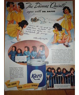 Vintage Karo Syrup Dionne Quints Magazine Advertisements 1937 - €11,15 EUR