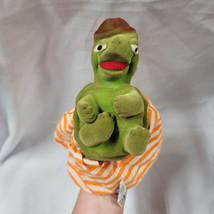 Knickerbocker Play Pets Hand Puppet Vintage Antique Turtle Toy 60s 70s - £15.81 GBP