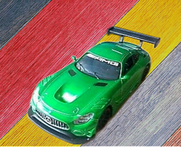 Mercedes AMG GT3 Metallic Green Motormax Scale 1:43 - £30.62 GBP