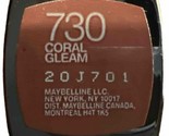 MAYBELLINE COLOR SENSATIONAL Lipstick #730 CORAL GLEAM (New/Please See A... - $29.69