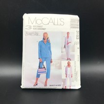 Vintage Sewing PATTERN McCalls 3153, Misses 2001 Petite Shirt Jacket Top - $9.75