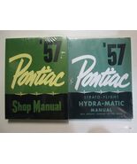 1957 Pontiac Tout Modèles Réparation Service Atelier Manuel Set Avec Sup... - $109.57