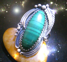 HAUNTED RING  THE MASTER WITCH'S FOREST OF PROSPERITY LUCK MASTER OOAK MAGICK  image 2