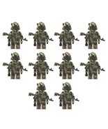 10pcs Russian Alpha Special Forces Soldiers Minifigures Set - £19.65 GBP