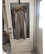 Apt.9 Dress Pants Women Sz 8 Tan Stretch Modern Fit Slim Straight Leg 32x29 - €11,05 EUR