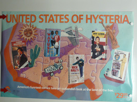 United States Of Hysteria Paramount Comedy 1980s Home Video Poster - £12.29 GBP