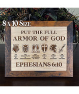 Armor Of God Sign | Christian Wall Art | Religious Signs | God Sign | Re... - £19.75 GBP