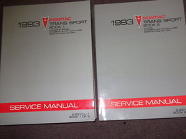 1993 Pontiac Trans Sport Servizio Negozio Repair Officina Manuale Set Originale - £14.12 GBP
