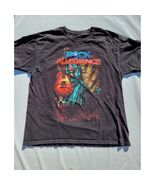 Rock Allegiance Tour T-Shirt Size M Black 2011 Band Papa Roach P.O.D. - $17.97
