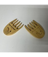 Kitchenware-  BIG DIPPERS ~ ALASKA Set of 2 WOOD Salad Servers ~ Utensil... - $5.00