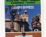 Western Airlines Brochure for Soul of Mexico Tours 1979 - £19.39 GBP