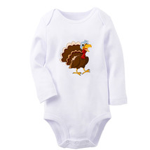 Little Baby Cute Bodysuit Baby Animal Turkey Romper Infant Kids Jumpsuit Outfits - £7.91 GBP+