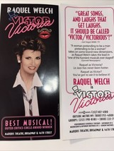 Raquel Welch Victor Victoria Marquis Theatre Broadway Flyer - £14.10 GBP