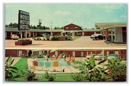 Moss Motor Hotel Motel Poolside Monroe Louisiana LA UNP Chrome Postcard Y8 - £5.38 GBP