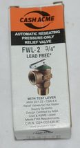 Cash Acme 23343-0150 3/4 Inch Automatic Reseating Pressure Only Relief Valve image 5