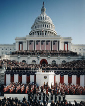 President Bill Clinton takes the Oath of Office 1993 Inauguration Photo Print - $8.81+