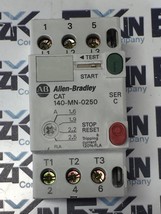 Allen-Bradley 140-MN-0250 SER.C Manual Motor Starter, 600VAC 1.6/2.5A  - $12.50