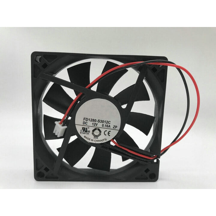 For ARX FD1208-S3012C 80*80*15MM 12V 0.16A Power Supply Cooling fan 2Pin - $12.42