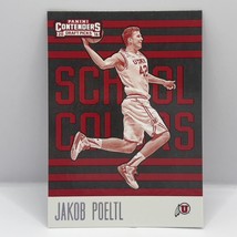 2016-17 Panini Contenders Draft Picks Basketball Jakob Poeltl School Colors #9 - £1.57 GBP