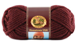 Lion Brand Yarns Hometown USA Napa Valley Pinot Classic Bulky Yarn, 4 Oz - £5.49 GBP