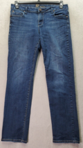 KUT from the Kloth Jeans Women&#39;s Size 10 Blue Denim Cotton Pockets Strai... - £18.04 GBP