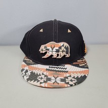 Grassroots California Hat Fitted 420 Limited Edition Black Orange Size 7 3/8 - £22.02 GBP