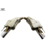 MERCEDES W216 W221 S/CL ENGINE MOTOR EXHAUST MUFFLER LEFT/RIGHT SET S600... - $143.54