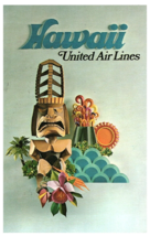 United Air Lines Issued Tiki Fly the Friendly Skies 747 Friendship Flights - £7.92 GBP