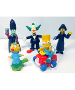 Vintage Simpsons Tree House of Horror Figure Lot with Bart Arco Wind Up ... - $9.95