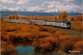 The Amtrak California Zephyr Traveling Toward Granby Colorado Postcard PC238 - £7.11 GBP